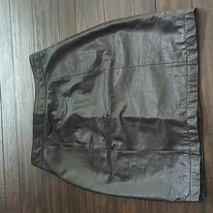 Vintage Wilson's Leather Mini Skirt